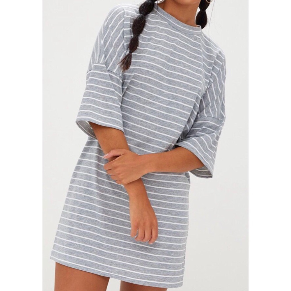 Striped T-shirt Dress